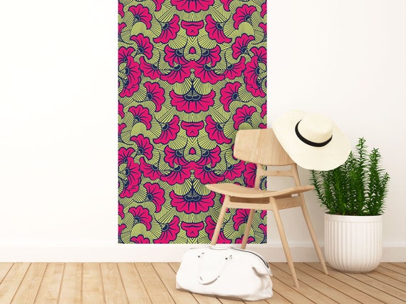 Avoir Images Papier Peint Adhesif Repositionnable Wax Amarante Etsy le plus cool par