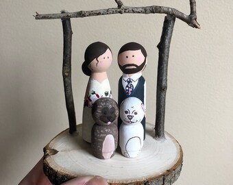 Wedding Cake Topper Custom