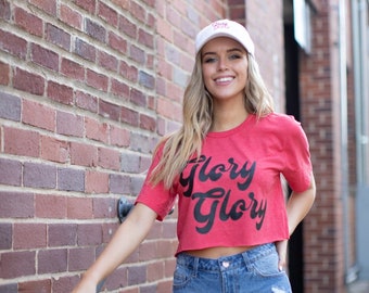 Red Crop Top Tee