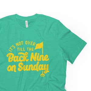 Sunday Grind T Shirt | Golfer T Shirt | Gift for Dad