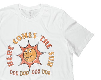 Here Comes The Sun T Shirt | Band Tee | Lyric Shirt | Beatles T Shirt