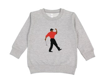 Sweat-shirt Pumpman pour tout-petit | Sweat-shirt de golf pour enfants | Papa et moi