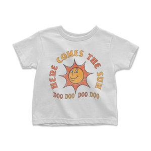 Toddler Here Comes The Sun Tee | Kids Rock Band T Shirt  | Toddler Beatles Shirt
