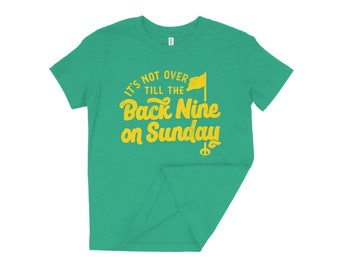 Kids Sunday Grind Tee | Toddler Golf T Shirt | Golf Birthday