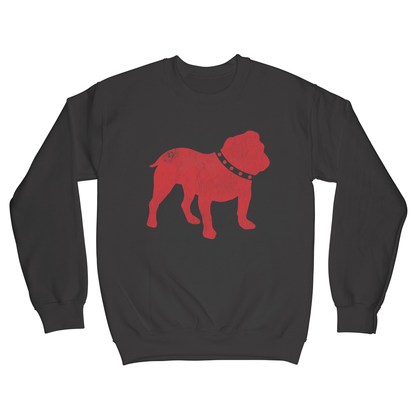 Vintage Bulldog Sweatshirt Bulldogs Sweatshirt Etsy