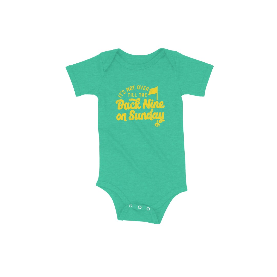 Infant Sunday Grind Romper Baby Golf Shirt Kids Golf Birthday Etsy