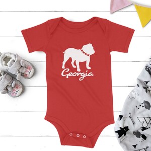 georgia bulldogs baby clothes