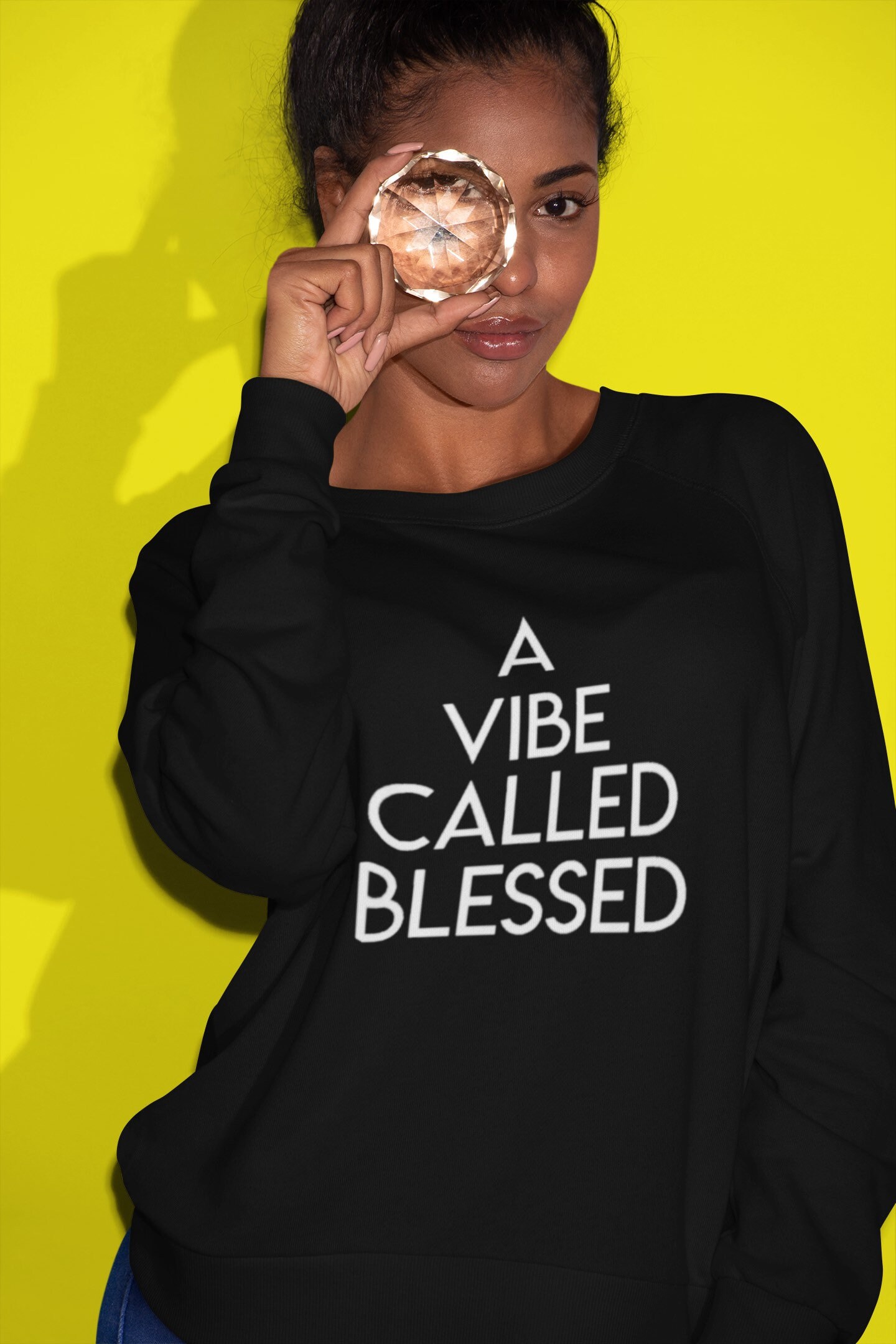 A Vibe Called Blessed Sweatshirt Faith. Christian. Spiritual. Etsy