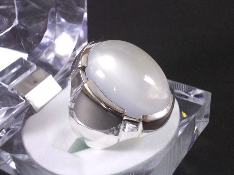 Smoky Quarts Dur e Najaf Handmade Artisan Sterling Silver 925 Ring for Mens Unique Ring Natural Dur e Najaf Stone Ring