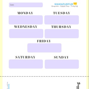 Family Meal Planning & Recipe Guide with Shopping Lists: Budgeting, Meal Planning, , Planner Pages Instant Download image 5