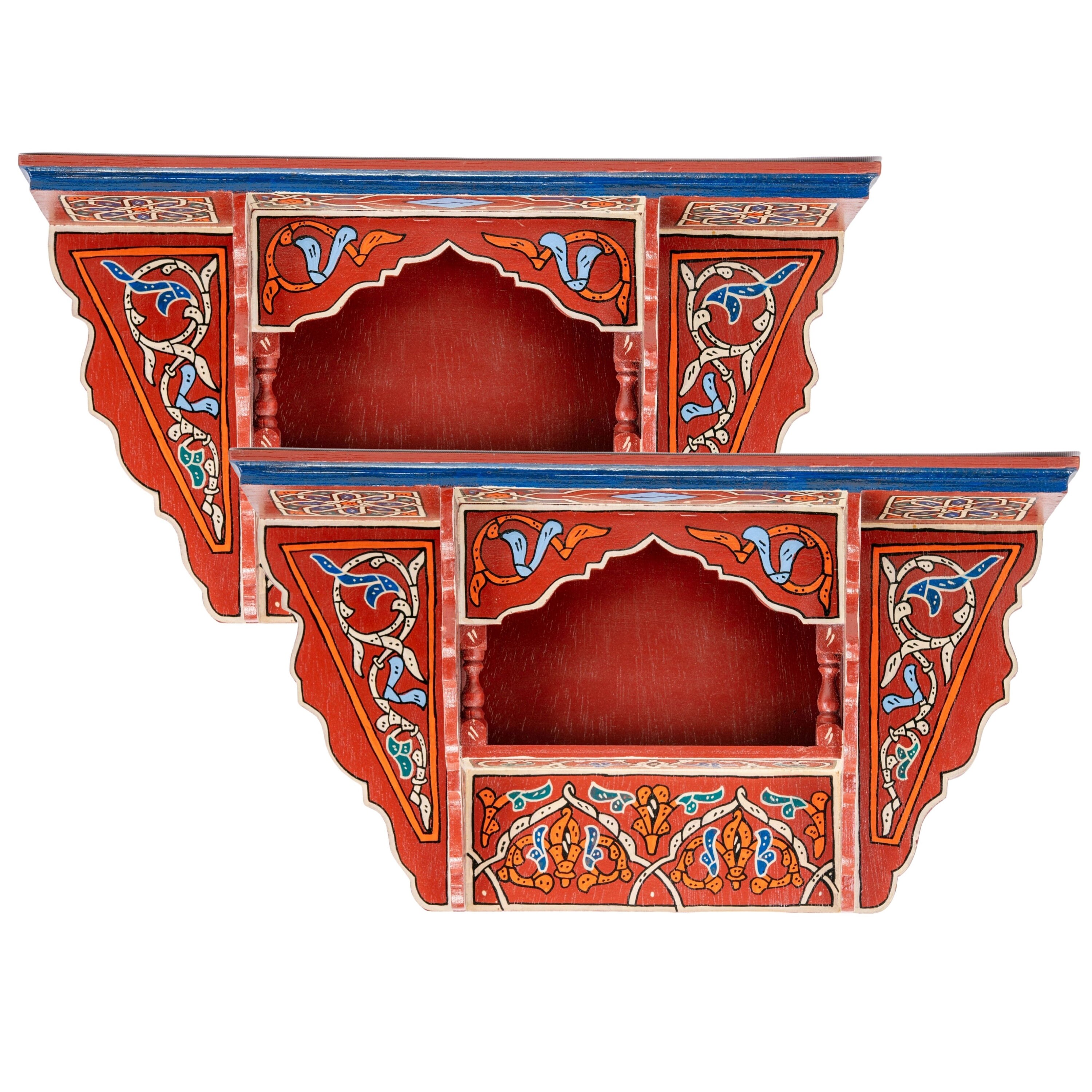 Holz Gewürzregal Ätherisches Öl Regal Floating Holz Regale | Etsy