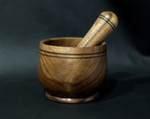 Mortar Pestle Walnut Wood, Oak Wood, Ash Wood, Sophora Wood. Black Locust Wood, Hand-turned Gifts. Wholesale Orders Also Welcome