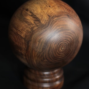Wood Spheres, wooden balls, hand turned free shipping.
