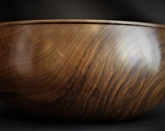 Dublin Viking bowl in Walnut or Oak (Juglans regia or Quercus frainetto)- 7x3.5 inches or larger as required.