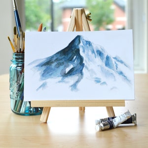 Mt. Hood Watercolor Print - PNW Portland Oregon Painting