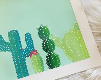 wallpapers Cute Canvas Cactus Cute Canvas Painting Ideas cute cactus painting etsy