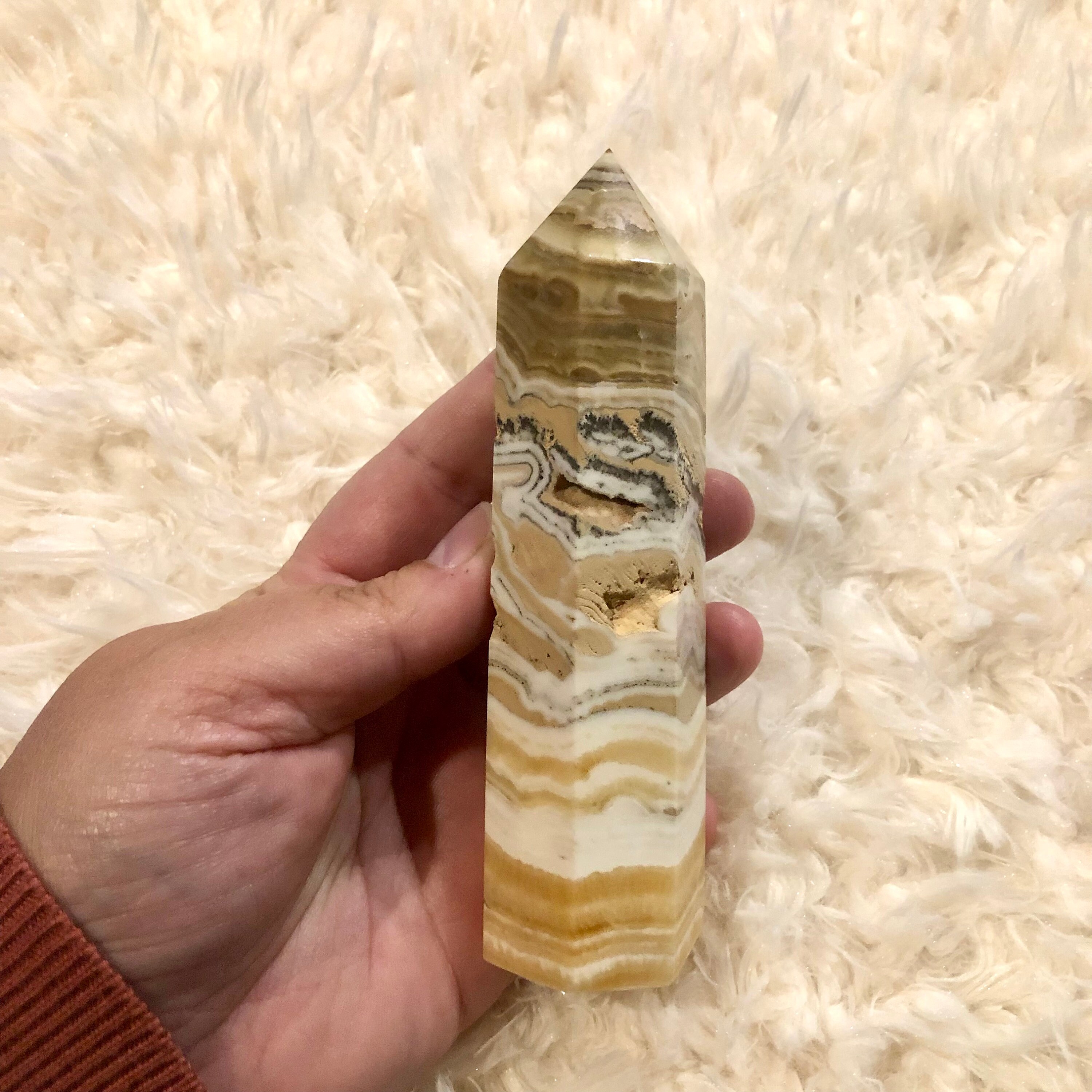 Grande Tour de Calcite Jaune | 279G