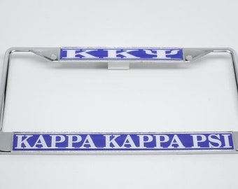 Kappa Kappa Psi license plate
