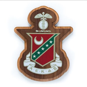 Kappa Sigma Wooden Crest