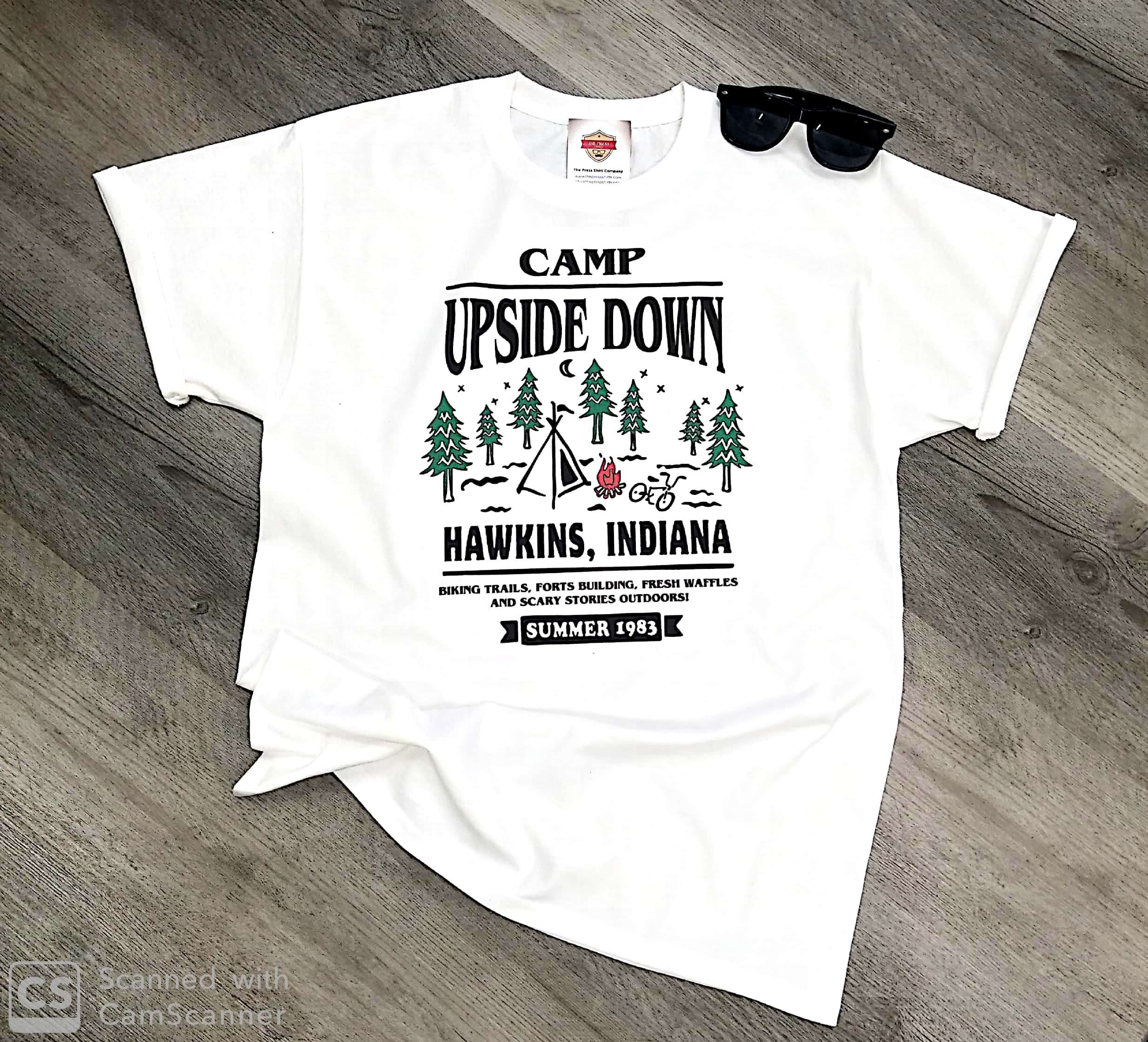 Camp Upside Down Shirt | Etsy Singapore