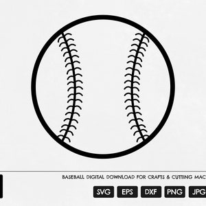 Baseball SVG, Baseball Team SVG, Baseball cutting file, Baseball game silhouette, Baseball Cricut, Baseball clipart craft cut file