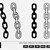 Chain SVG, Metal Chain Outline Cut File, Cricut Secure Chain, Chains ...