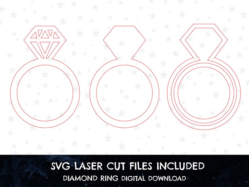 Free Free 223 Silhouette Wedding Ring Svg SVG PNG EPS DXF File