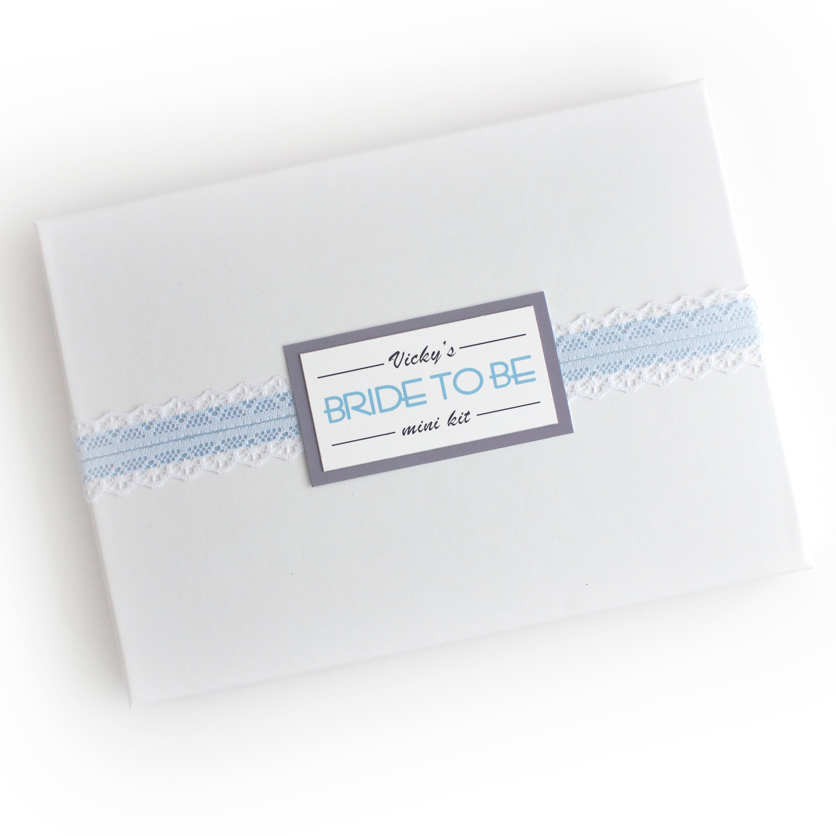 Bride to Be Box, Something Old, New, Borrowed, Blue, Letterbox Gift ...