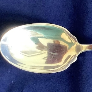 International Silver Plate Jewell Ice Cream Spoon, Vintage Silver Plate, Antique Silver Plate Flatware, Cottage Chic Decor,  Antique Spoon