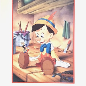 Disney&#39;s Pinocchio Commemorative Lithograph
