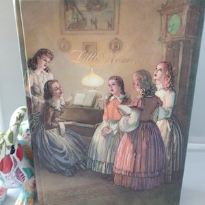 Little Women, 1977, Very Good condition, Hardcover, Louisa May Alcott, with full page-colored and black and white illustrations