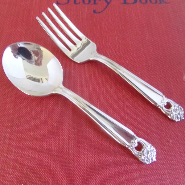 Vintage Baby Spoon Etsy