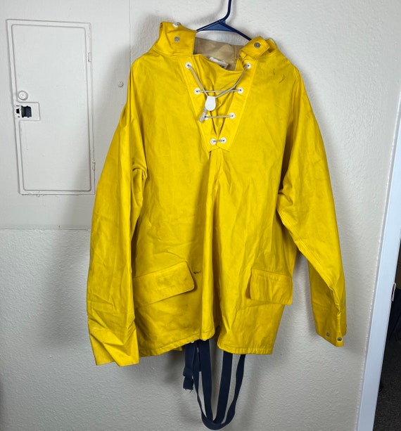 Vtg Helly-Hansen Large Norwegian Foul Weather Fish