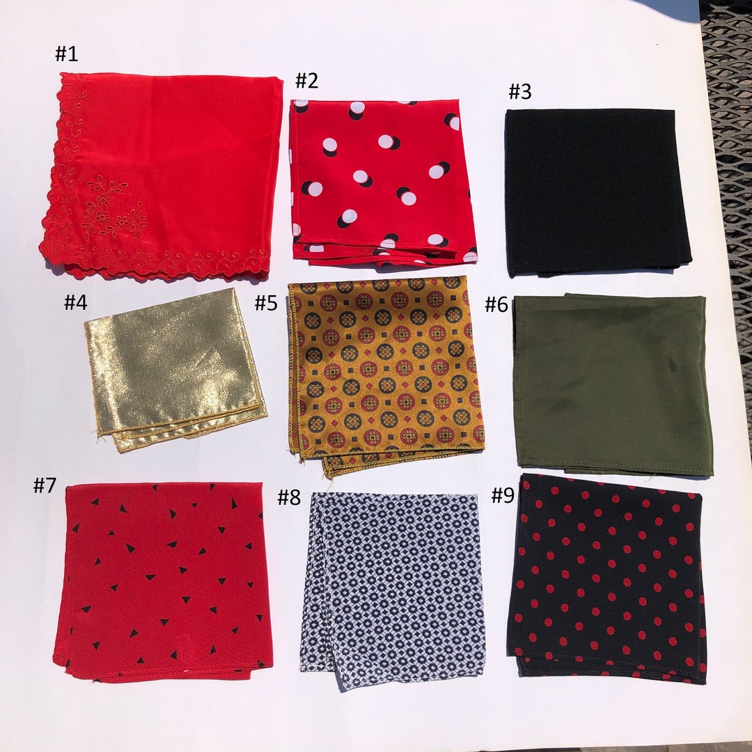 Pocket Squares Etsy