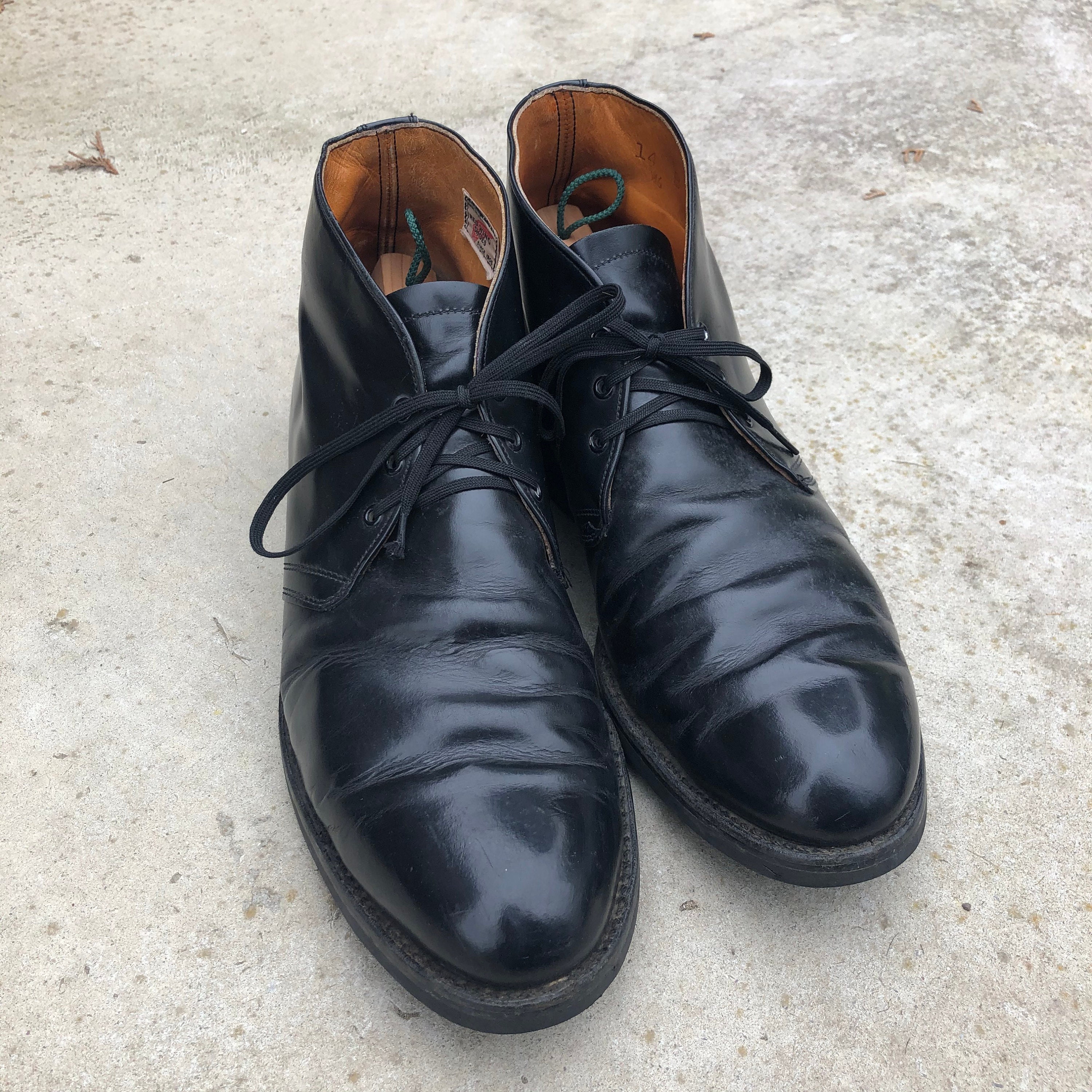 RED WING 14B 9196 Leather Postman Chukka Ankle - Etsy