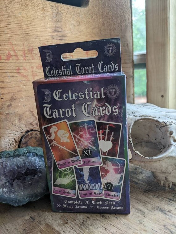 Celestial Tarot Cards Etsy