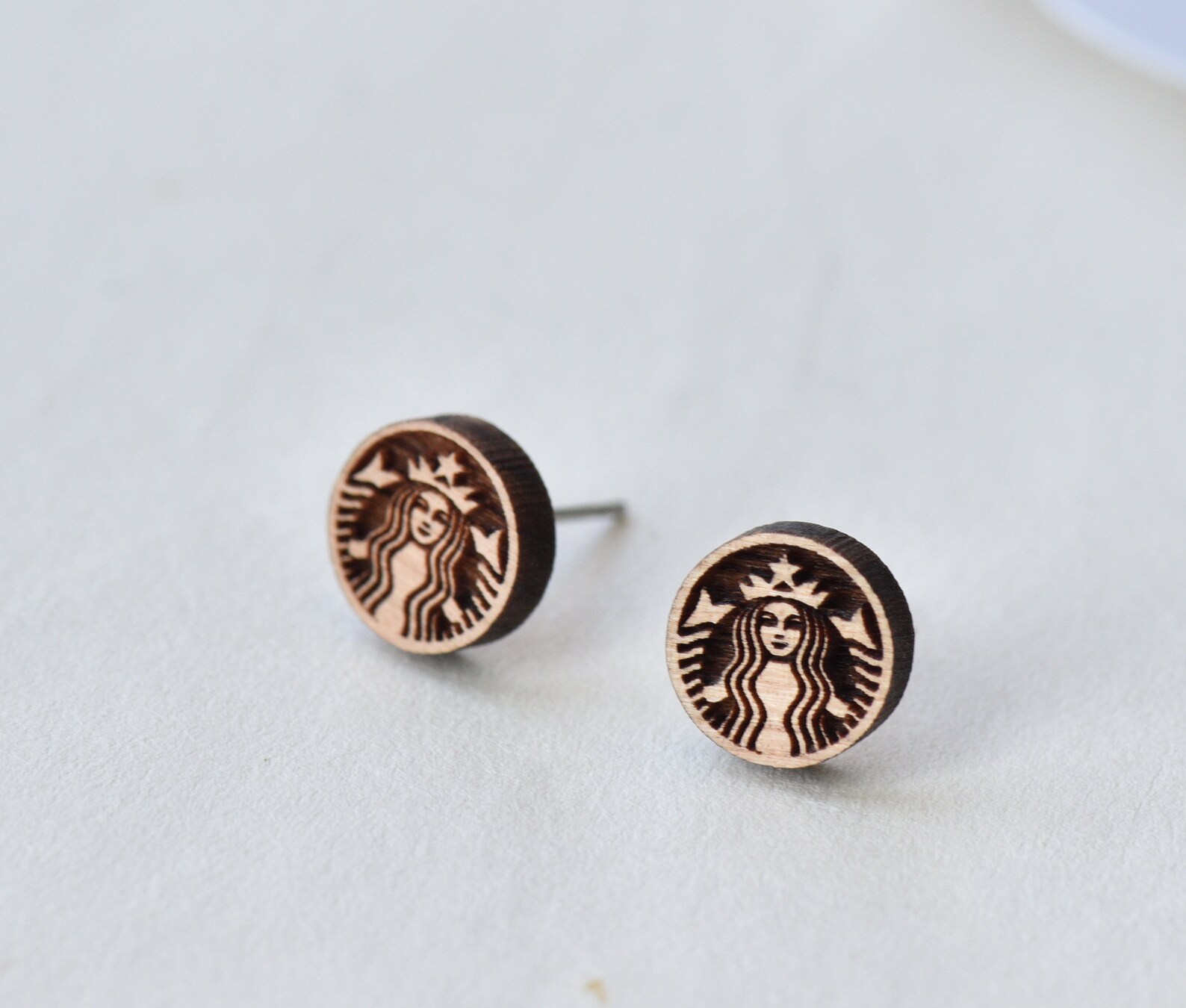 starbucks earrings amazon
