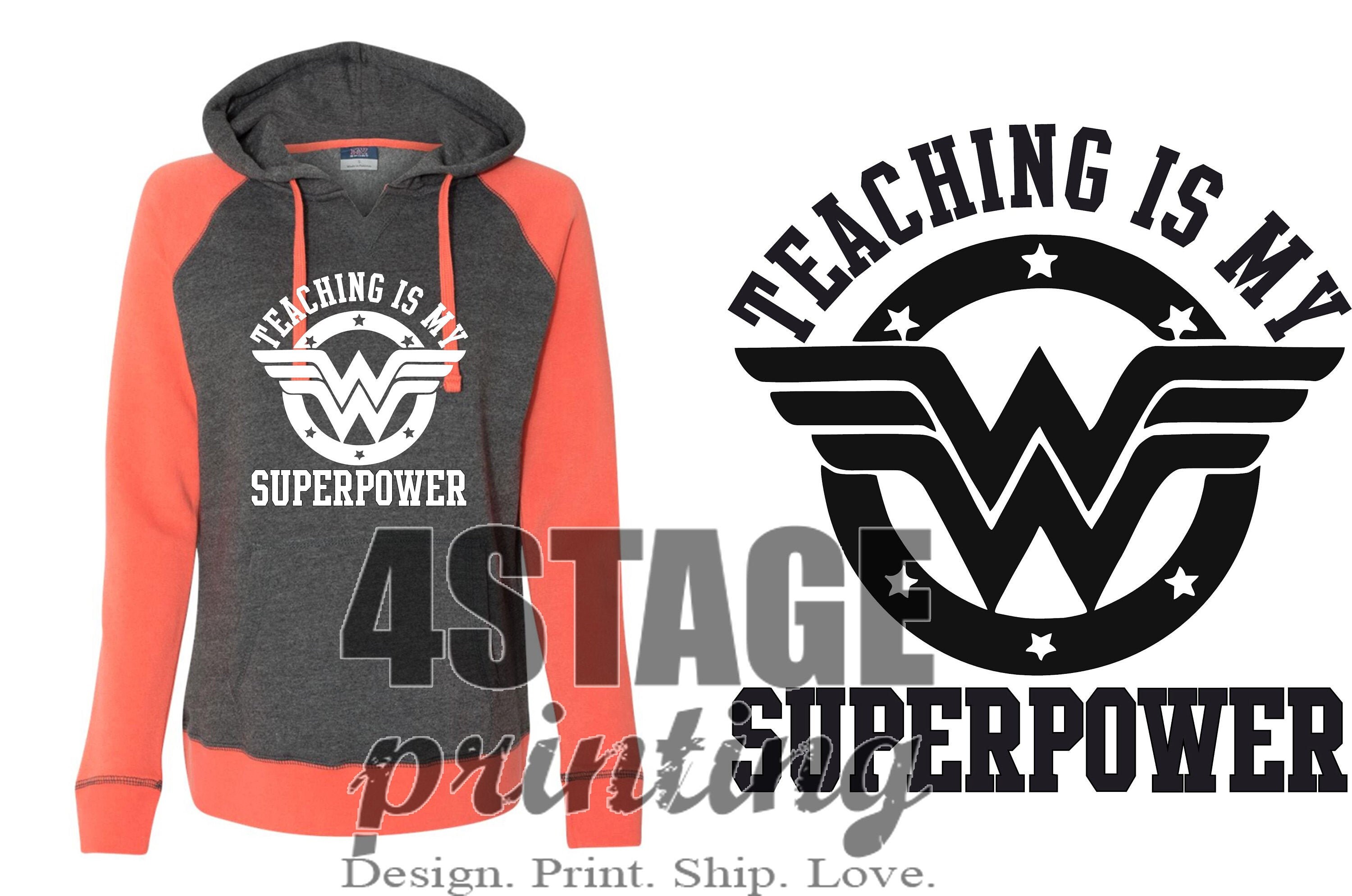 Download Teaching Is My Superpower Svg Png Eps Design For Your Vinyl Etsy