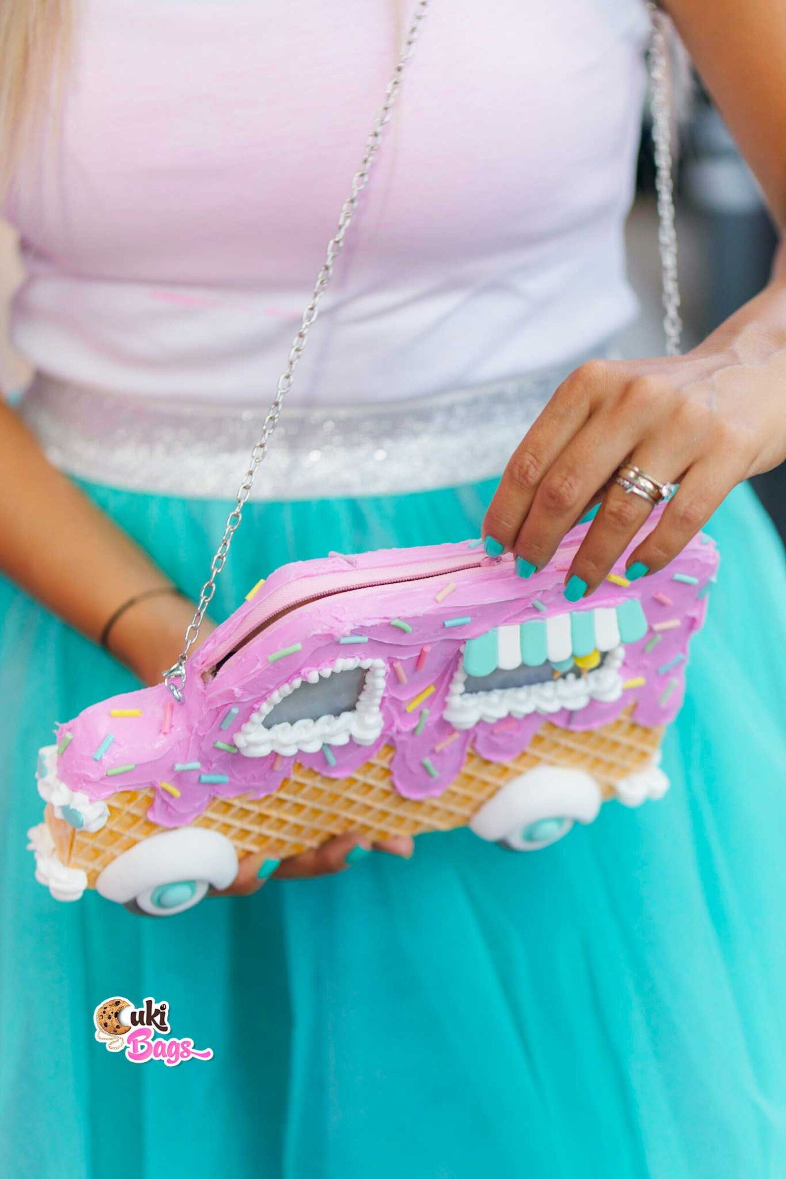 Ice Cream Truck Purse / Fanny Pack Ice Cream Purse Ice Cream Etsy