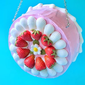 Strawberry Vintage Cake Handbag - Etsy
