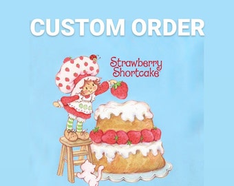 Custom Order- Strawberry Shortcake Bag