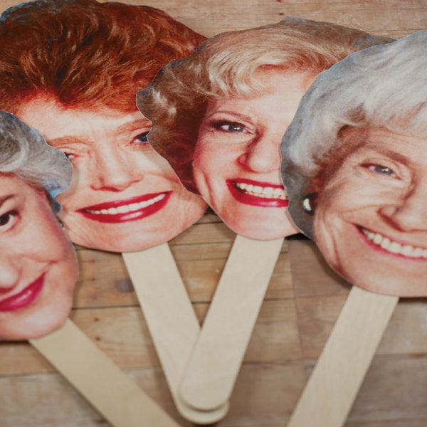 The Golden Girls photo booth, Golden Girls photo booth props, Golden Girls party, Dorothy,  Rose, Sophia, Blanche