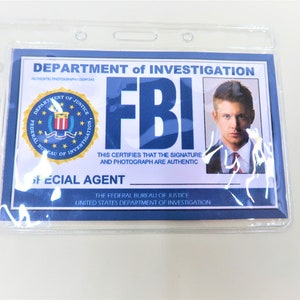 Supernatural ID Badge, Supernatural, Fake FBI ID, Cosplay , Cosplay ...