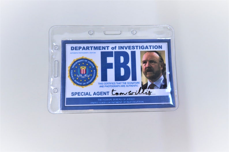 Supernatural ID Badge Supernatural Fake FBI ID Cosplay - Etsy