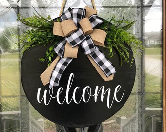 Front Door Sign Over 70 Customizable Or Handmade Options Etsy
