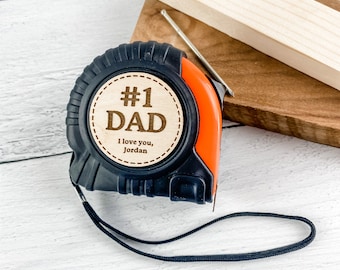 Measuring Tape for Dad | Personalized Measuring Tape | Gift for Dad | Gift for Grandfather | Personalized gift | Holiday Gift | Christmas