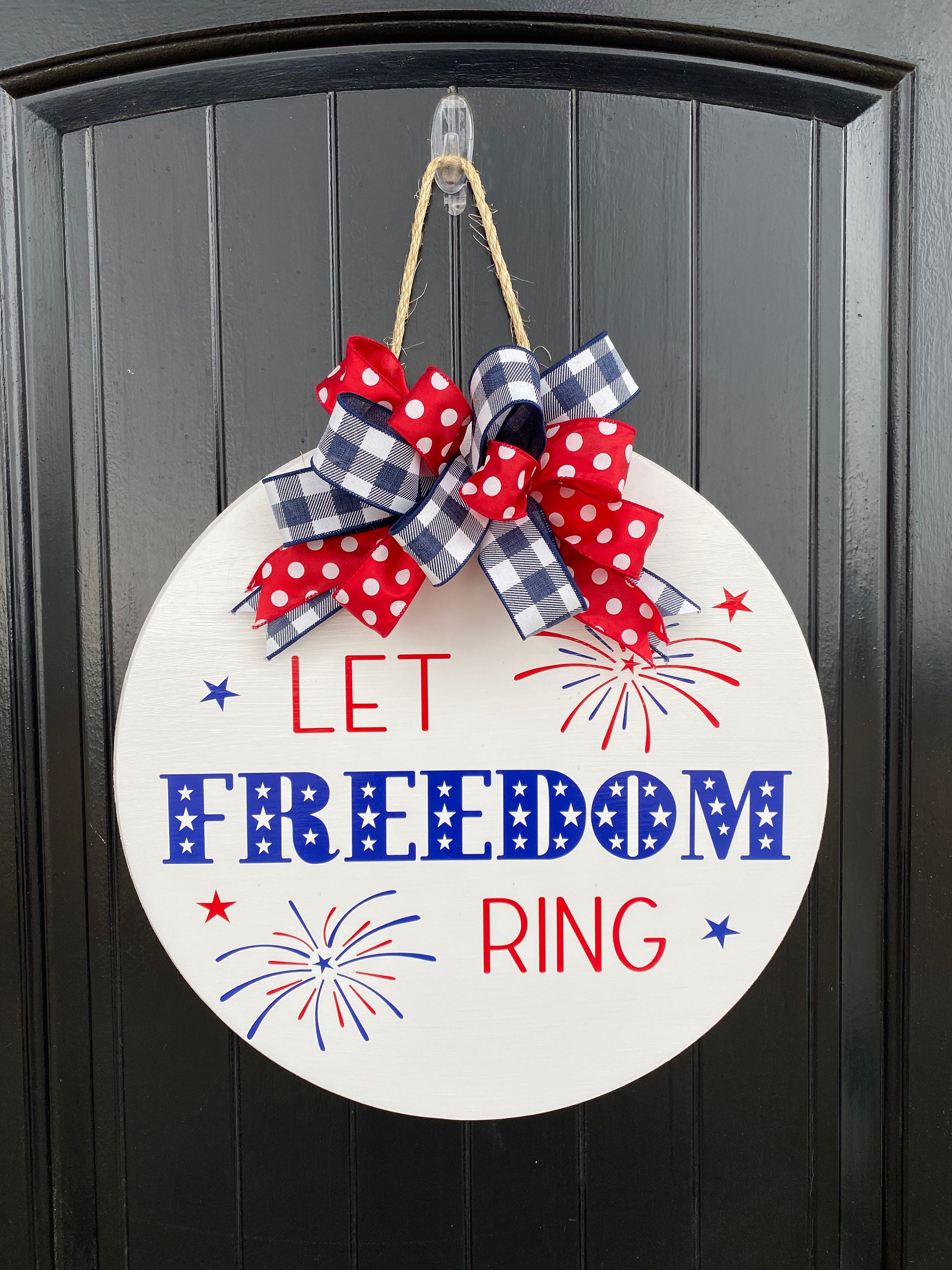 the tv show making it 4th of july door