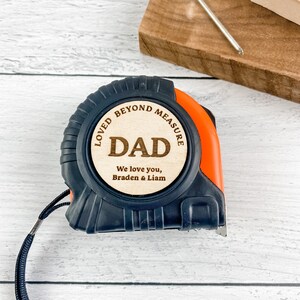 Measuring Tape for Dad | Personalized | Gift for Dad | Gift for Grandfather | Personalized gift for him | Measuring Tape | Birthday gift