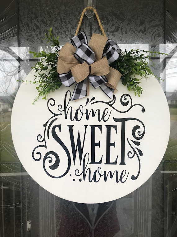 ETERNAL ANGEL Door Wreath for Front Door Porch Decor Round Wooden Hanging Wreath Signs with Eucalyptus Decoration Housewarming Gift for Christmas Farmhouse Home Restaurant ETERNAL ANGEL Door Wreath for Front Door Porch Decor Round Wooden Hanging Wreath Signs with Eucalyptus Decoration Housewarming Gift for Christmas Farmhouse Home Restaurant