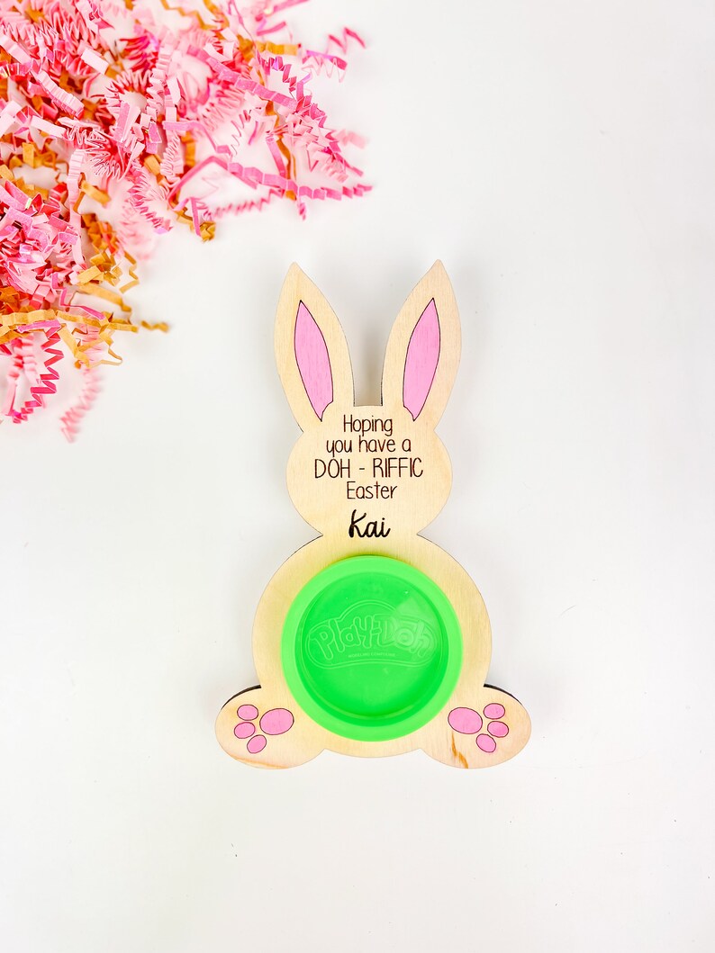 Easter Gift Playdoh Easter Personalized Easter Gift Etsy